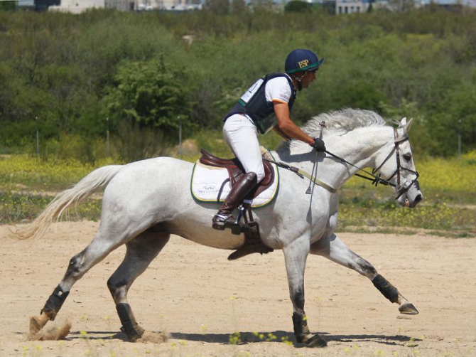 Top 10 para Hermoso y Quilate en el CCI4*-S en C.H. Barroca d'Alva (Portugal)